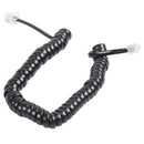 9.3" Black RJ9 Telephone Phone Modem Coil Line Cord Cable E3T4