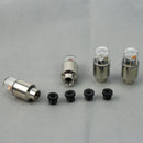 4pcs Auto Car Bike Tire Tyre Wheel Valve Caps Flash Neon LED Lamp Safety L DZQ