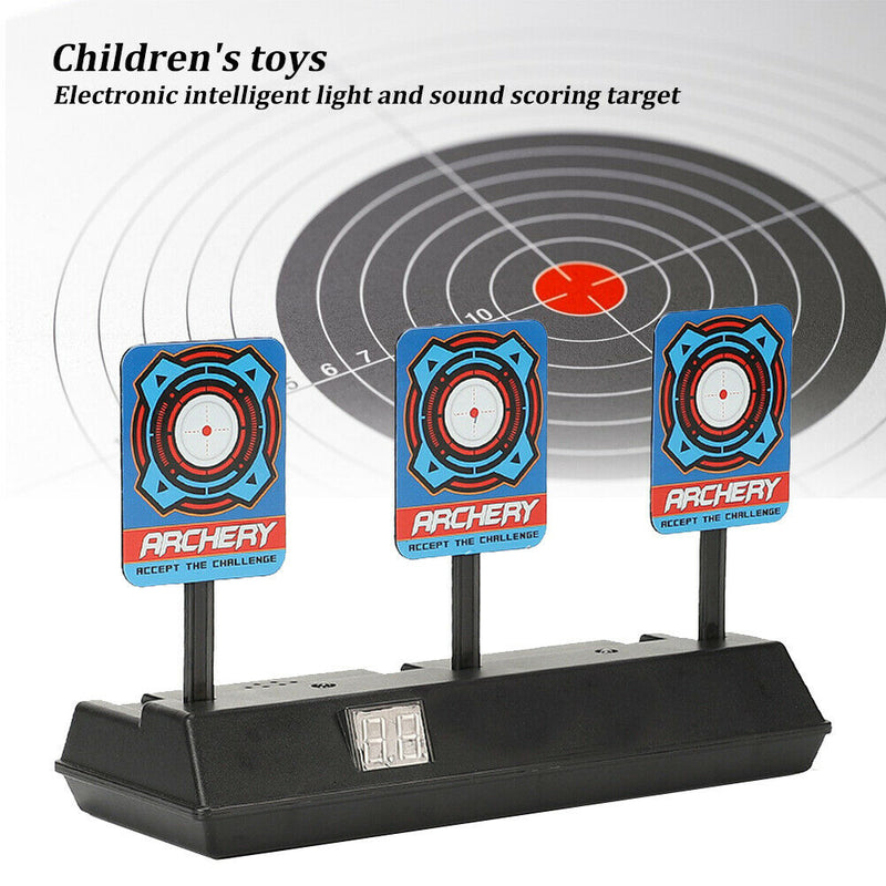 Electronic Light Sound Scoring Target Intelligent Auto Reset Scoring Toys