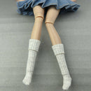 4 Pairs 1/6 Knee Socks Stockings - Fashion Dress Up Accessories for 1/6 BJD