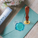 100pcs Retro Octagon Fire Painting Pills Sealing Wax Grain for Envelope (E) A