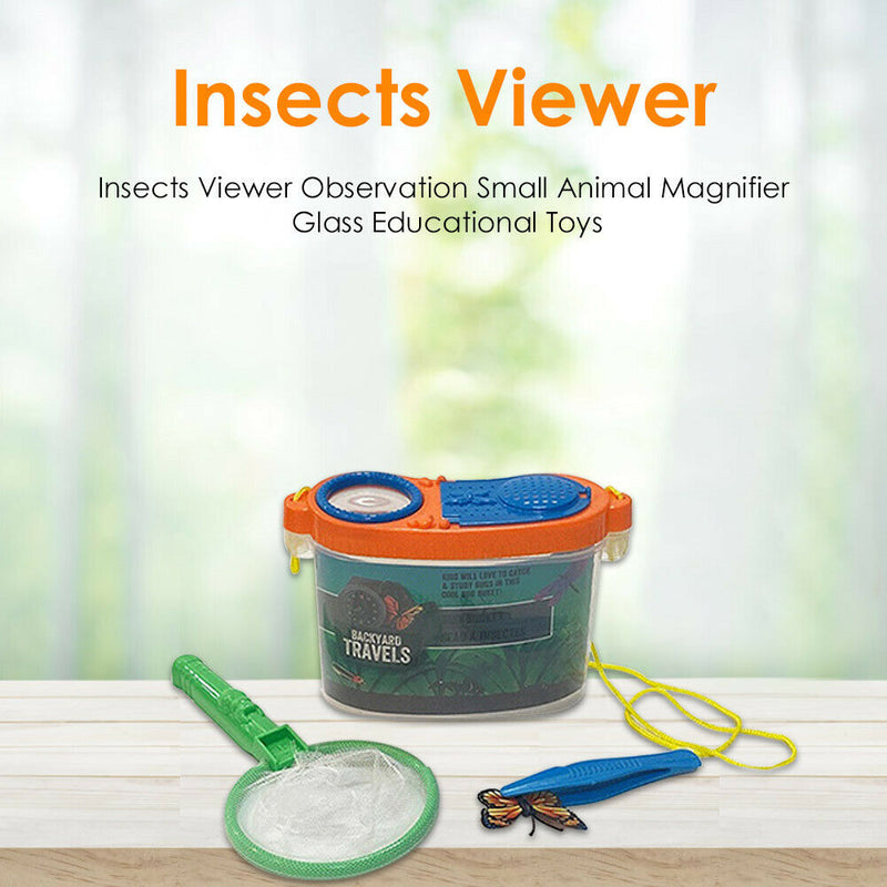 3pcs Insect Observer Children Kids Outdoor Experiment Exploration Equipment