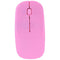 2.4GHz 1,000DPI Ultra-thin 3-Button Wireless Photoelectric Mouse (Pink)