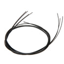 2 Sets Strings Nylon Black Transparent Replacement Part for Ukulele Guitar