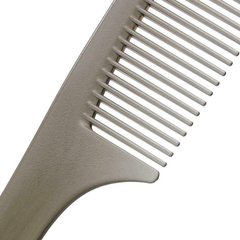 8pcs/Set Pro Anti-Static Plastic Combs Hairdresser Barber Tools Brown A