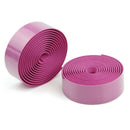 Road Bike Bicycle Cork Handlebar Bar Grip Wrap Tape + 2 Bar Plugs-Rose Red