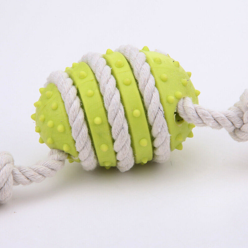 Pet Dog Rubber Chew Bone Food Feeder TPR Non-ToxicToys