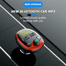 BT21 Wireless Bluetooth FM Transmitter Handsfree Car Kit MP3 Player USB Char