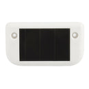 4pcs LED Outdoor Solar Wall Stair Light IP65 Porch Garden Lamp (Warm White) A