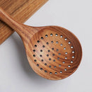 Wooden Spoons, Wooden Spoons for Cooking, 5-Piece Reusable Wood Kitchen Ute