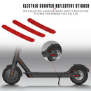 3pcs Electric Scooter Night Safety Strip Reflectors for Ninebot Es2 Es3 Es4