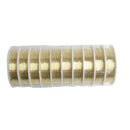 Ribbon Roll 22 m Metal Wire for Jewelry Making Artisanal project 0.3 mm- Go W4K3