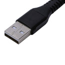 USB to Micro-USB Short Flat Charging Cable with Metal Connector for Android H9U1
