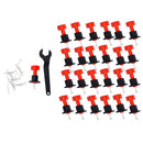 25Pcs Tile Leveling System Kit Leveler Tile Spacer T Wall Floor