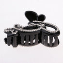 Women Large Crystal Salon Shower Makeup Hair Claw Clamps Clips Styling Tools