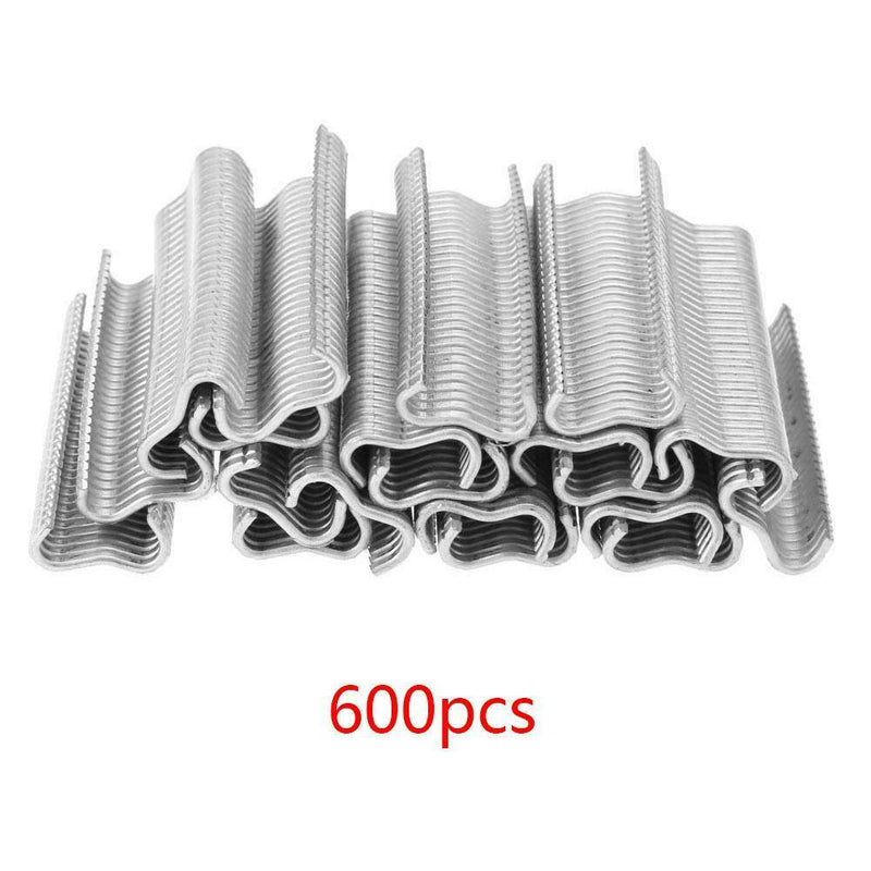 600pcs M Nail Cages Installed Chicken Duck Bird Dog Cage Clamp