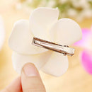 3 Pcs Hawaiian Plumeria Flower Headpiece Hairpin Barrette Hair Clip Accesso