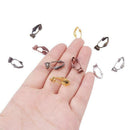 36 Pcs Clip-on Earring Converter Component 19x6x9mm for Non-Pierced Ears 6