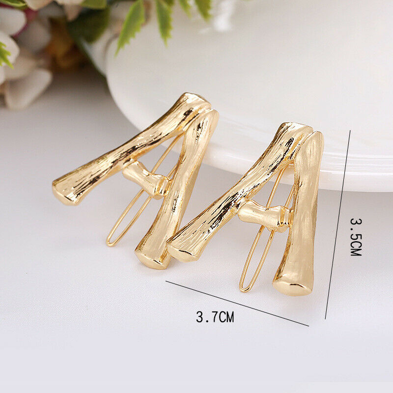 New Fashion Women Letter Modeling Hair Pins Girls Lovely Hair Clips Sweet H T7J5