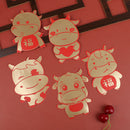 5PCS Chinese Red Envelope Creative Hongbao New Year Spring Festival BirtSEAU