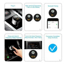Car Charger,Bluetooth FM Transmitter Wireless MP3 Player Radio Adapter Car