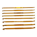 8Pc Aluminium Crochet Hooks Needles Crafts DIY Weave Craft Sewing Knitting Tools