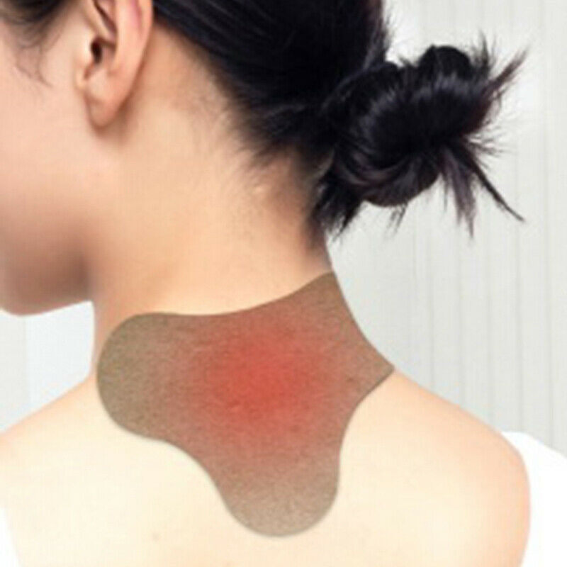 Wormwood Shoulder Neck Pain Relief Patch Self-Heating Spine Moxibustion PlaS Ew