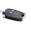 2 Button Flip Remote Key Case Shell For Chevrolet Epica LOVA Sp %a