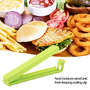 12Pcs Food Bag Clips Reusable Tie Plastic Storage Sealing Fridge Freezer Fresh