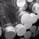 1X(10Pcs Test Transparent Plastic With Cap Dispenser (40Ml, 140 X 25Mm)