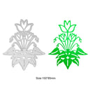 Lotus DIY Cutting Dies Stencils Scrapbook Embossing Craft Album Card Gift