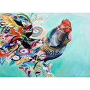 5D DIY Full Drill Diamond Painting Rooster Cross Stitch Mosaic Craft Kit