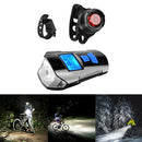 Waterproof  Light Bike Tail Light Blue Headlight Kit