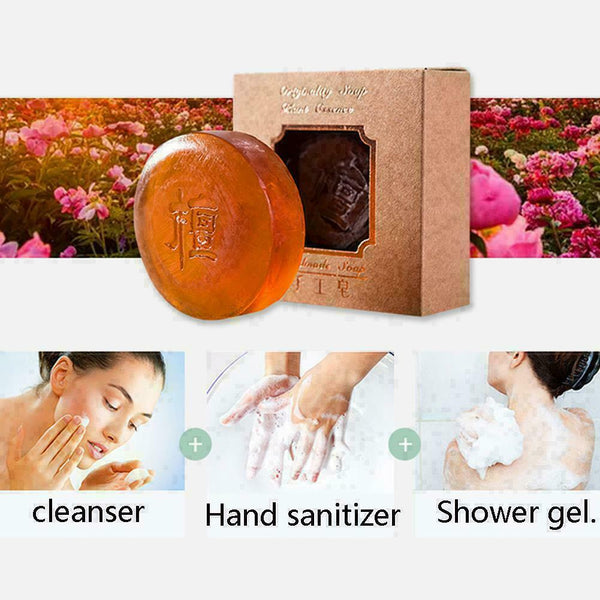 Tan vanilla essential oil soap hydrating cleansing soap New 100g handmade T Y5O0