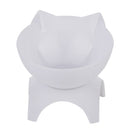 2x Cat Elevated Bowls Raised Food Containers Small Animals Cats Kittens Teddy