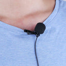 High Sensitivity Stereo HiFi Sound Lavalier Clip-on Condenser Microphone