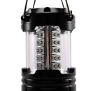 Collapsible Camping Hiking Lantern 30 LED Emergency Tent Night Lamp Black