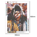 5D DIY Full Drill Diamond Painting Cross Stitch Embroidery Kit (Indian03)