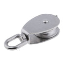 Marine Pulley Block Hanging Wheel 50mm Single Sheave 304 Stainless Steel