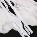 White Handmade Lace Dream Catcher Feather Bead Hanging Decor Ornament