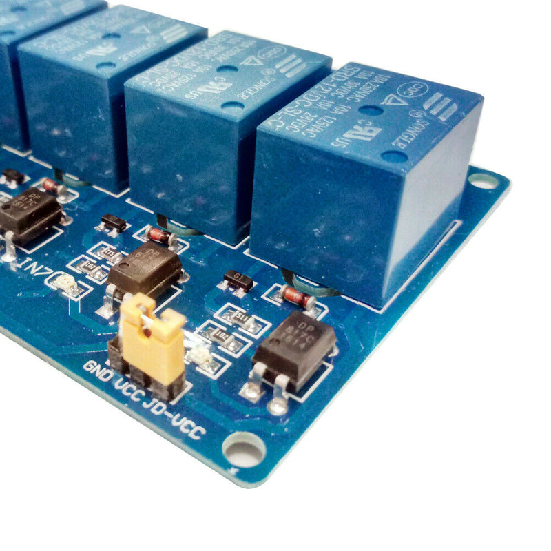 8-Channel 12V Relay Shield Module for Arduino UNO 2560 1280 ARM PIC AVR STM