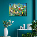 5D DIY Full Drill Diamond Painting Magpie Cross Stitch Embroidery Mosaic
