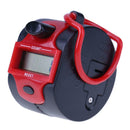 Tally Counter Clicker 5 Digit Number Handheld Manual Digital Counter Red