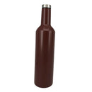 Stainless Steel Water Bottle Insulated Metal Sports Gym Drinks Flask Brown