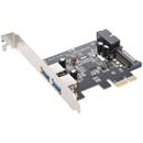 SuperSpeed 2-Port USB 3.0 PCI-E PCI Express 19-pin USB3.0 4-pin IDE Connect