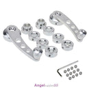 2pcs Universal Aluminum Alloy Car Billet Window Handle Winder Crank Truck Pickup