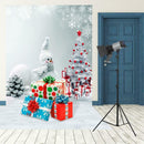 Christmas Retro Art Photography Decor Screen Photo Wall Hanging Backdrop Props