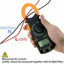Digital LED Clamp Multimeter Tester Voltage Ammeter Ohmmeter Capacitance TUZ