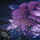5D DIY Full Drill Square Diamond Painting Purple Rose Cross Stitch Mosaic