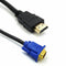 6ft HD 1080P HDMI to 15 Pin VGA Male Adapter Converter Cable HD Gift For PC G5L8